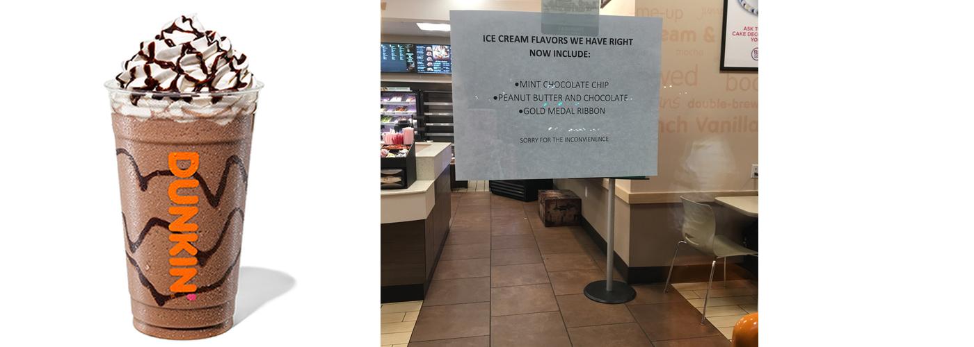 Dunkin' Menu