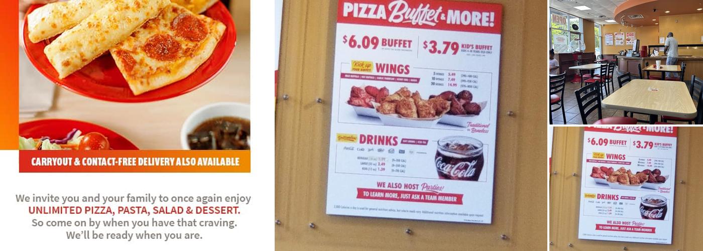 Cicis Pizza Menu