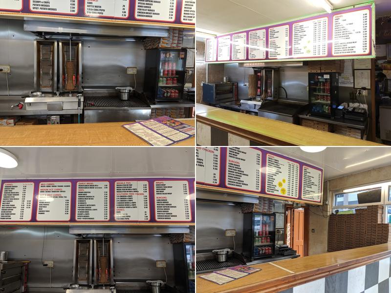 Manor Pizza & Balti House Menu