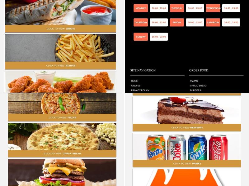 Cullompton Charcoal Grill Menu