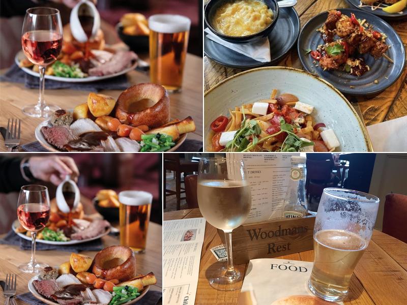 The Woodman's Rest Menu