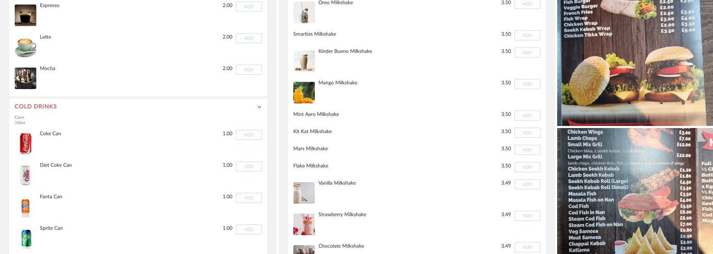 Karahi King Hall Green Menu