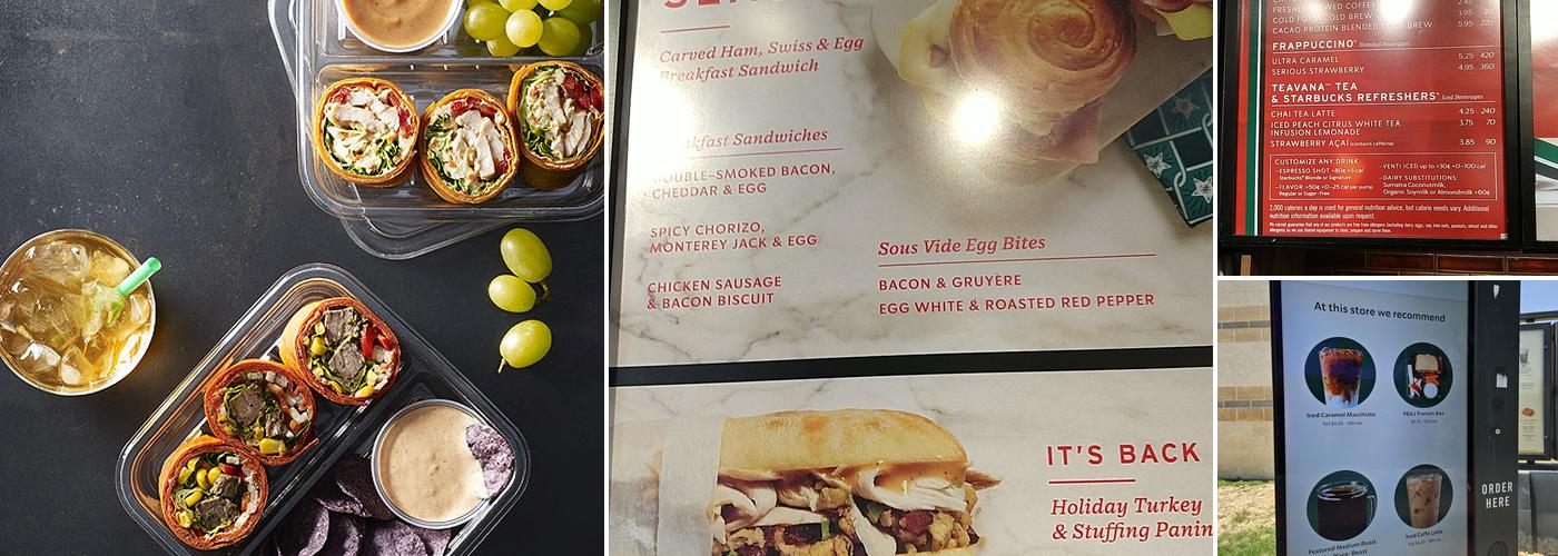 Starbucks Menu