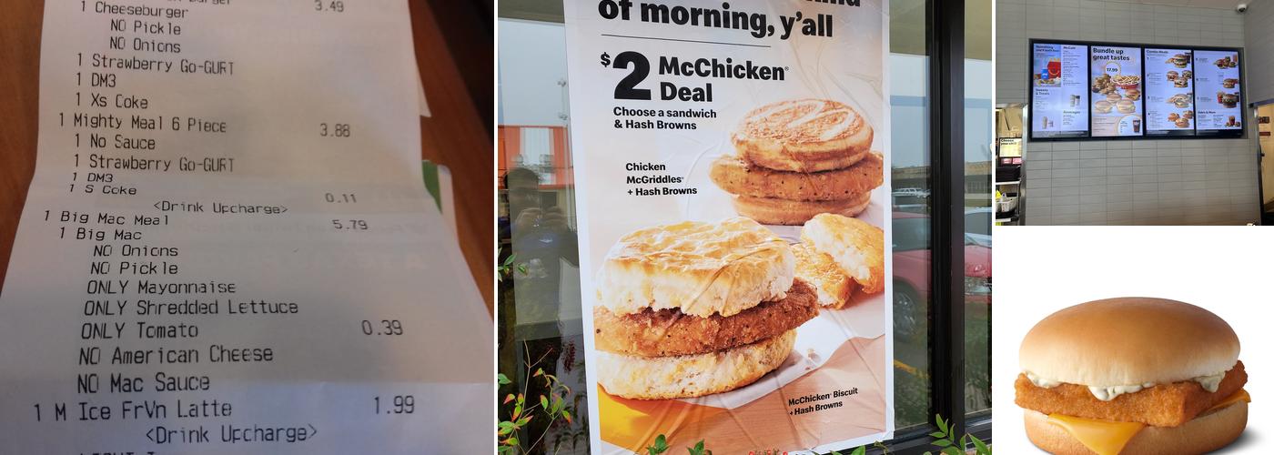 McDonald's Menu