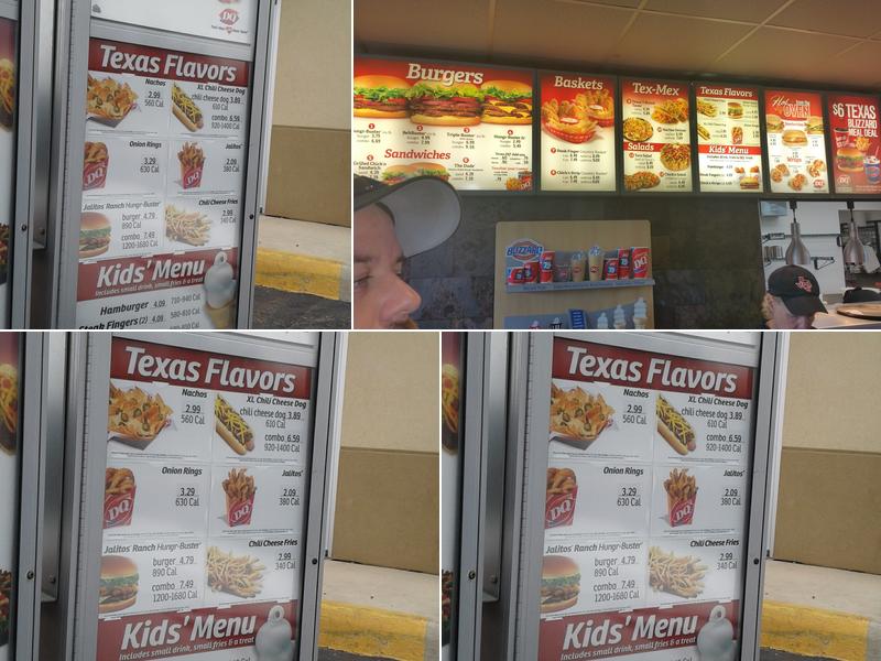 Dairy Queen Menu