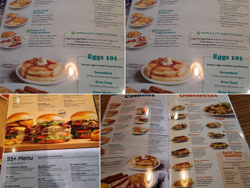 IHOP Menu