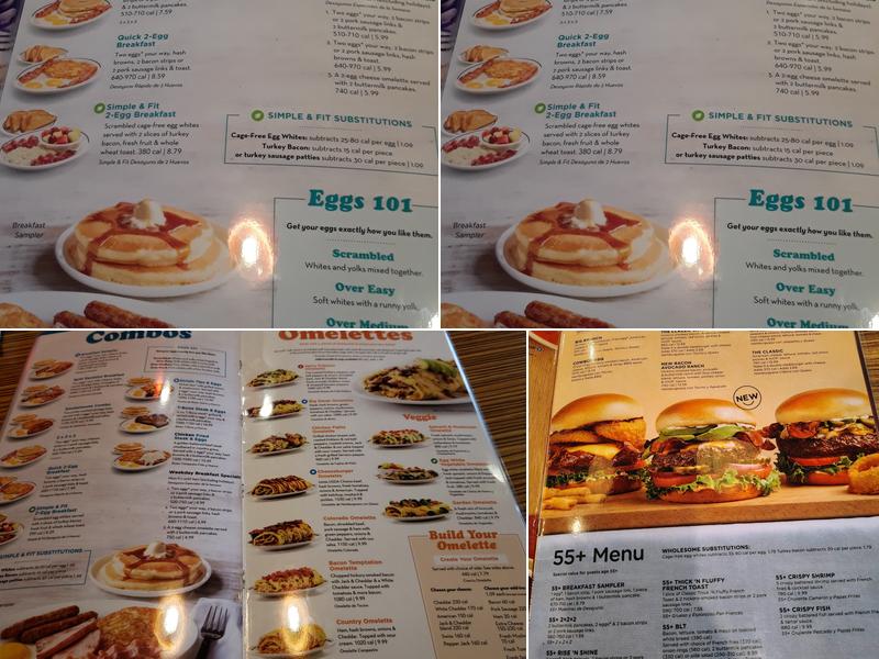 IHOP Menu