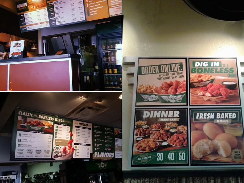 Wingstop Menu