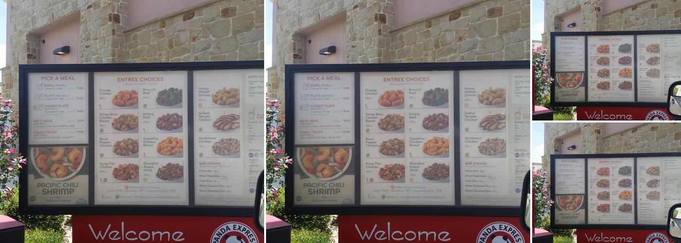 Panda Express Menu
