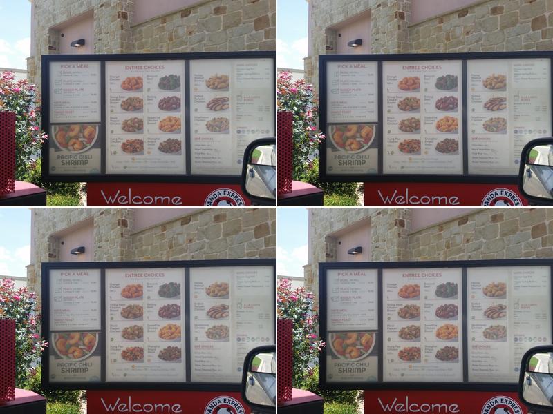 Panda Express Menu