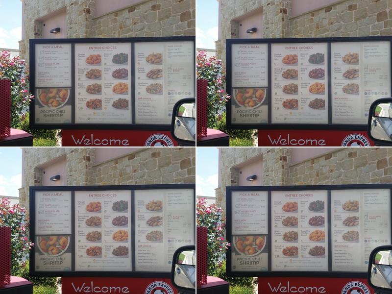 Panda Express Menu