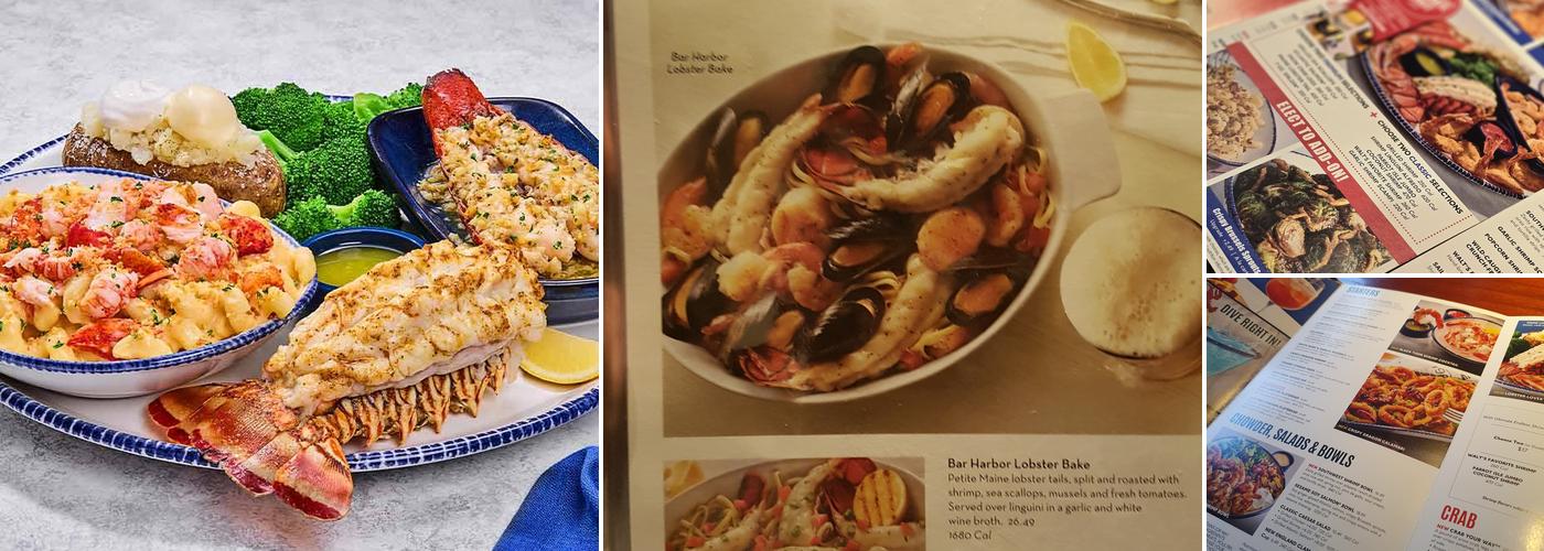 Red Lobster Menu