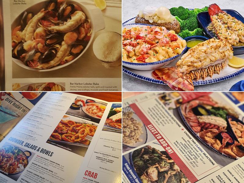 Red Lobster Menu