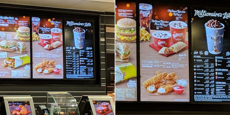 McDonald's Menu