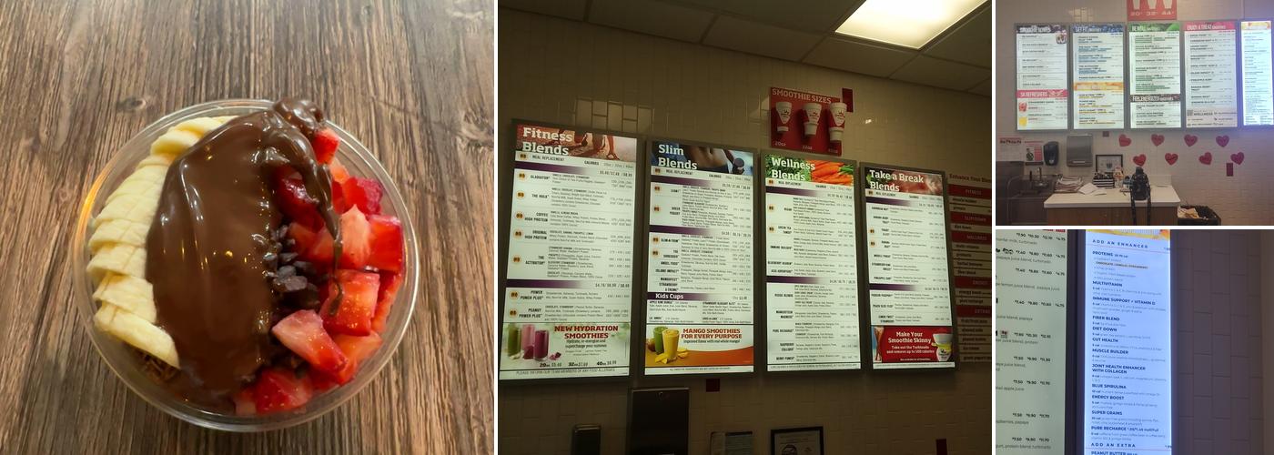 Smoothie King Menu