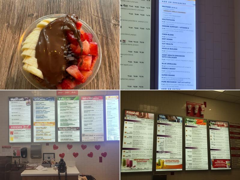 Smoothie King Menu