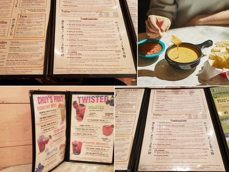 Chuy's Menu