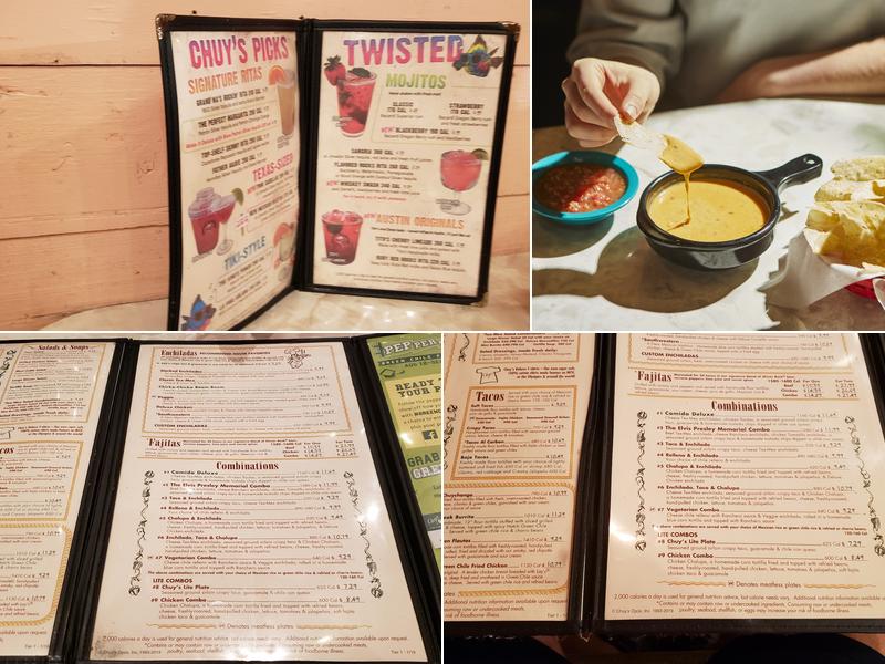 Chuy's Menu