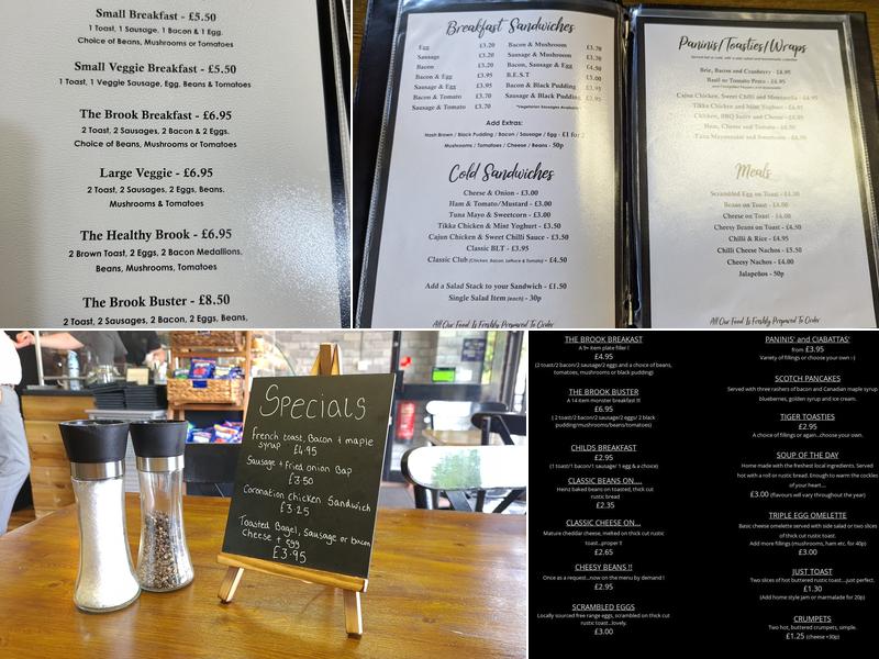 The New Brook Coffee House Ltd Menu