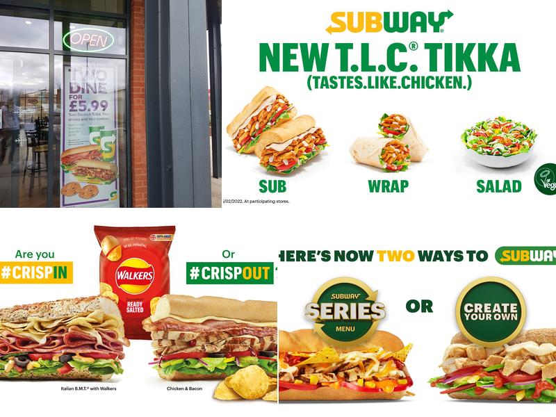 Subway Menu