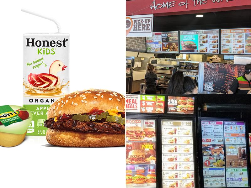 Burger King Menu