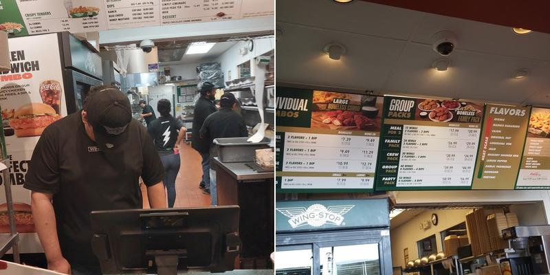 Wingstop Menu