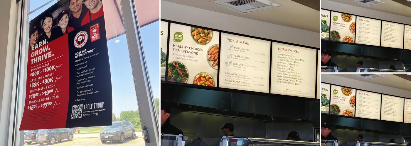 Panda Express Menu