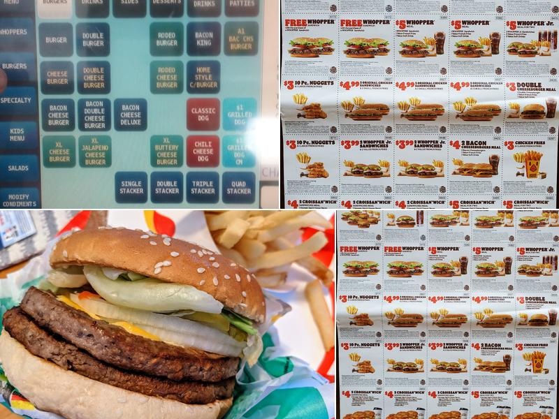 Burger King Menu