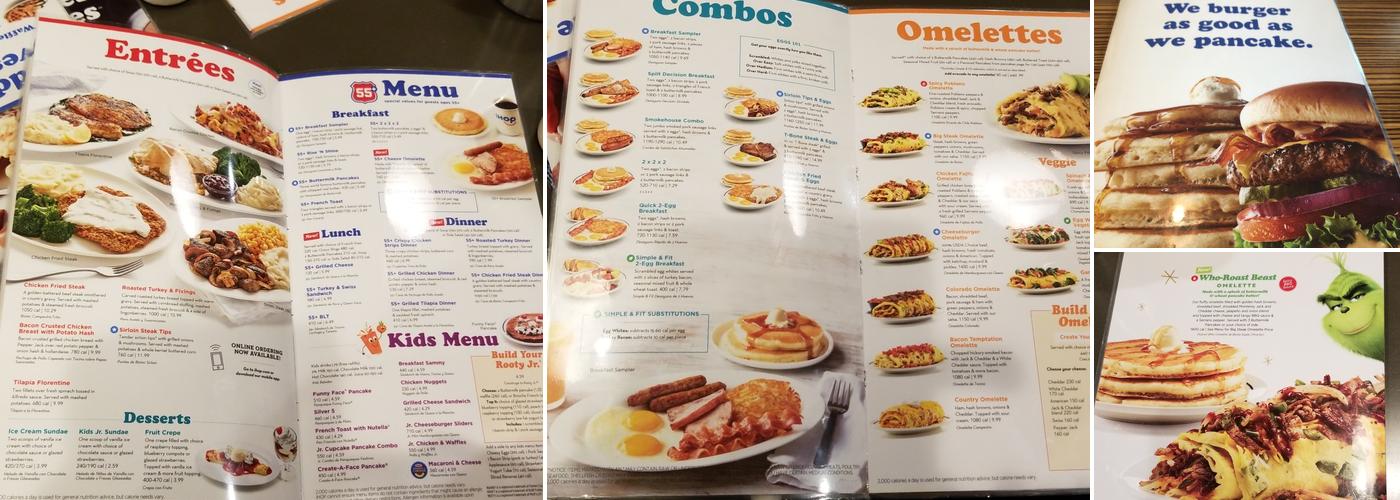 IHOP Menu