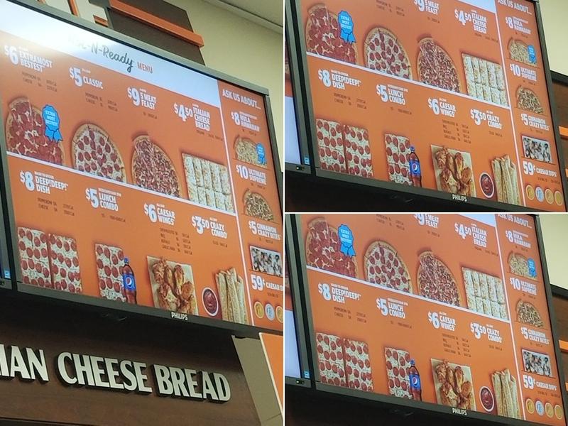 Little Caesars Pizza Menu