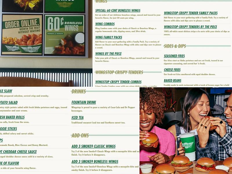 Wingstop Menu