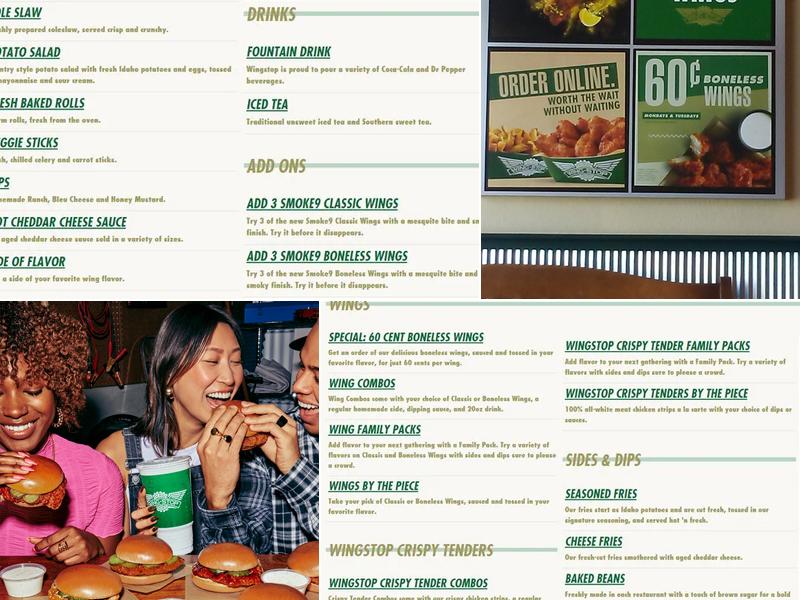 Wingstop Menu