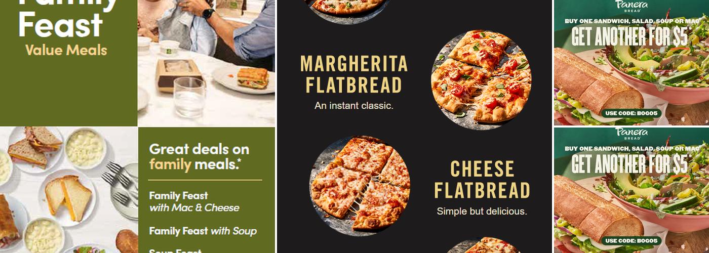 Panera Bread Menu