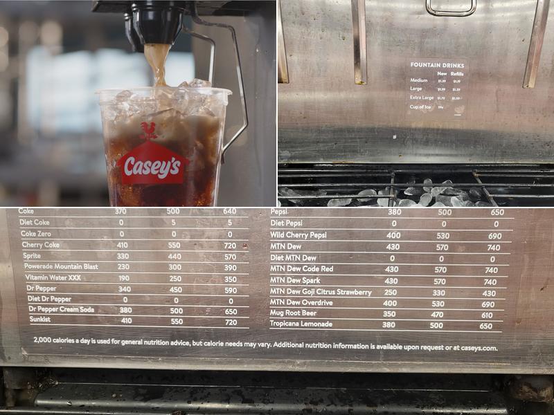 Casey's Menu
