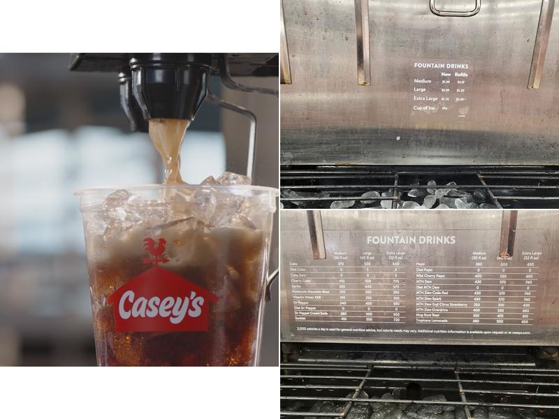 Casey's Menu