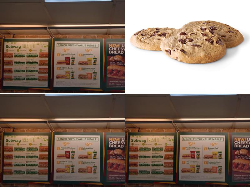 Subway Menu