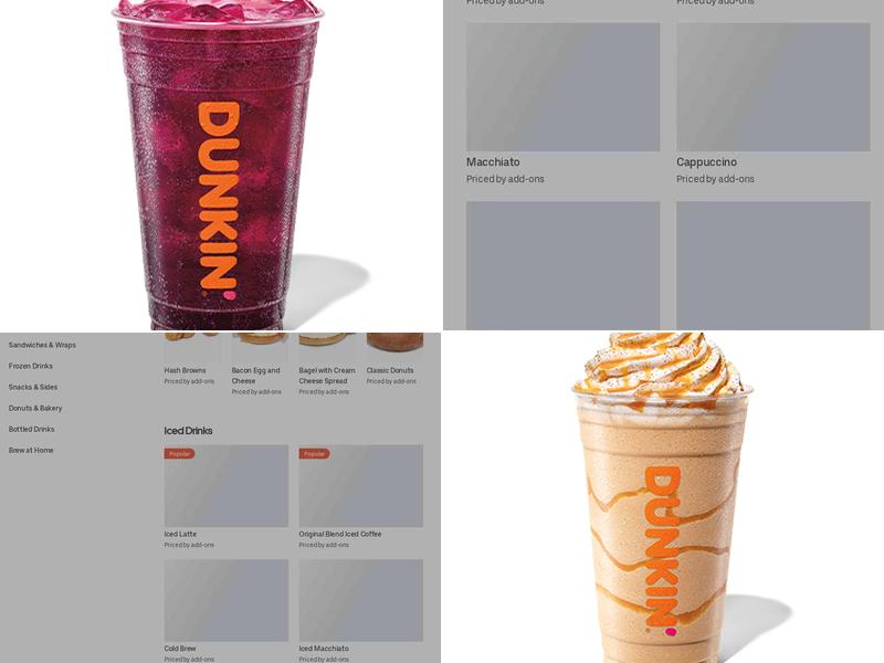 Dunkin' Menu