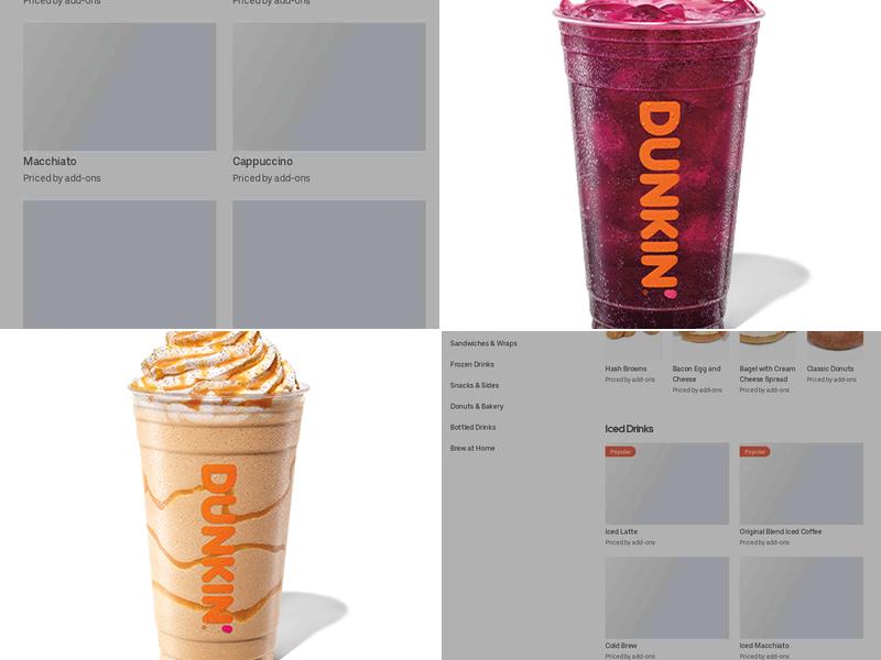 Dunkin' Menu