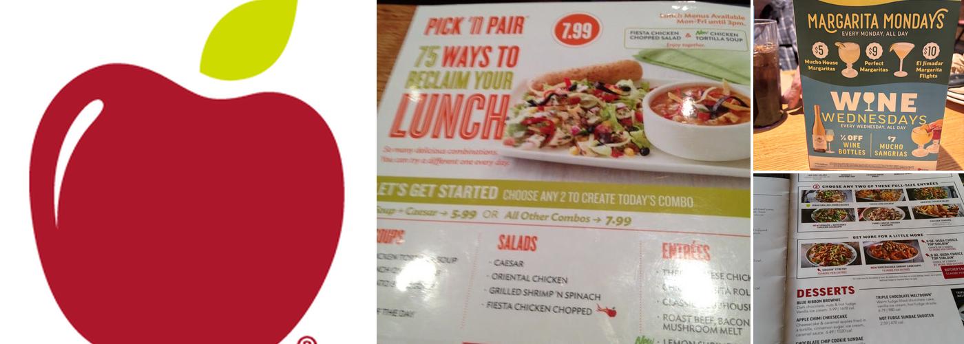 Applebee's Grill + Bar Menu