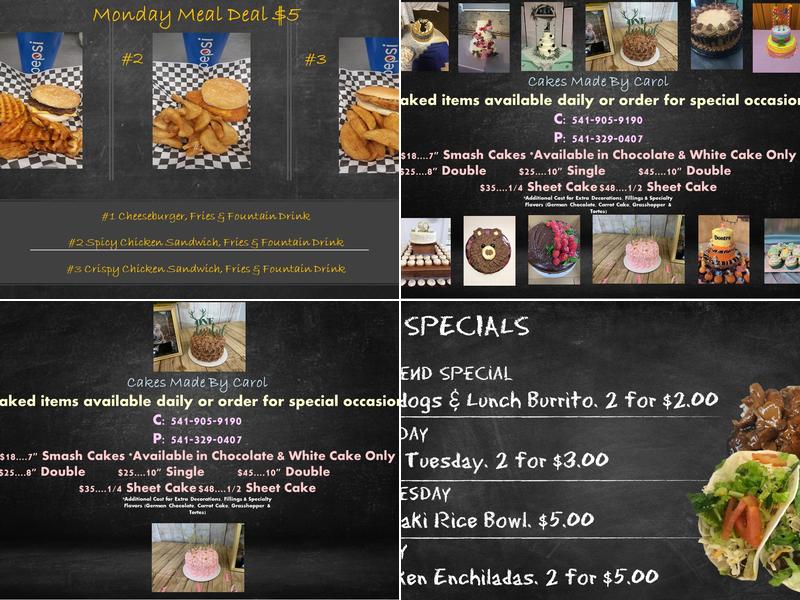 Highway Deli Mart Menu