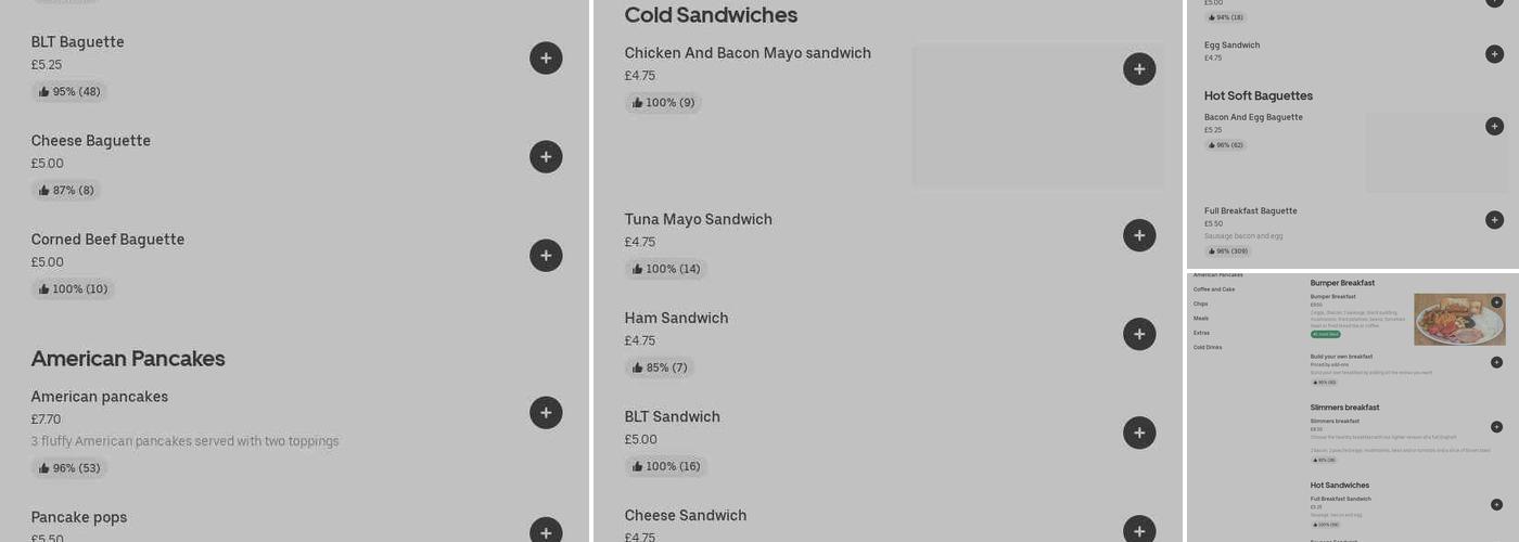 To eat Chinese takeaway Menu
