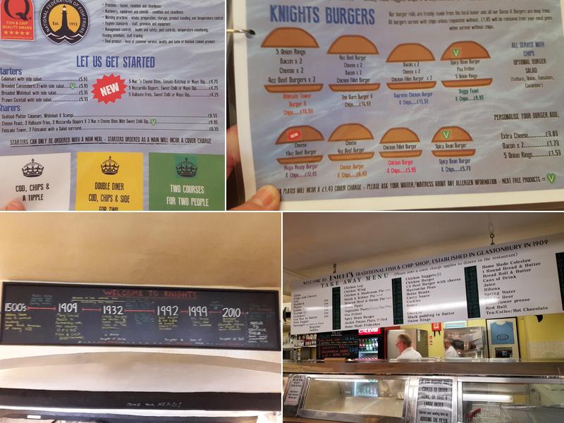Knight's Fish & Chips Est 1909 Menu