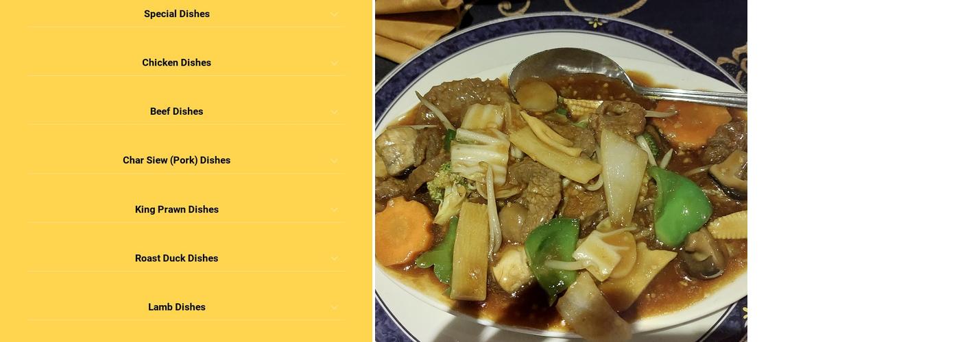 Laughing Buddha Restuarant Menu