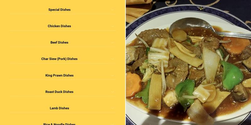 Laughing Buddha Restuarant Menu