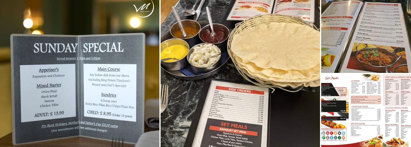 The Village Massala | Indian Restaurant in Rhuddlan Menu