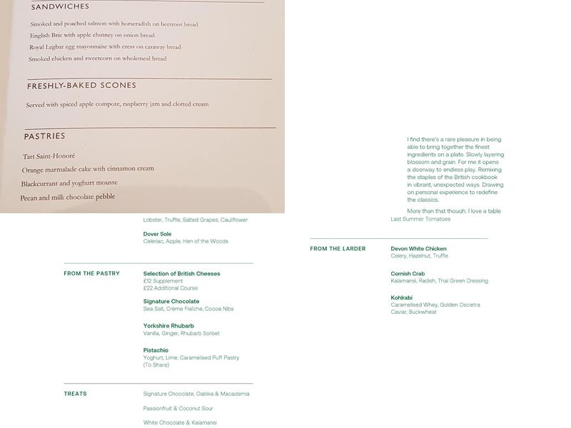 Woven by Adam Smith Menu