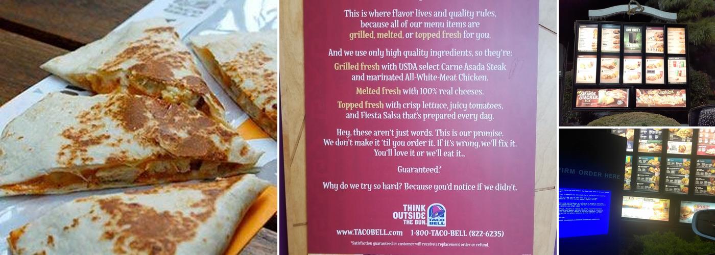 Taco Bell Menu