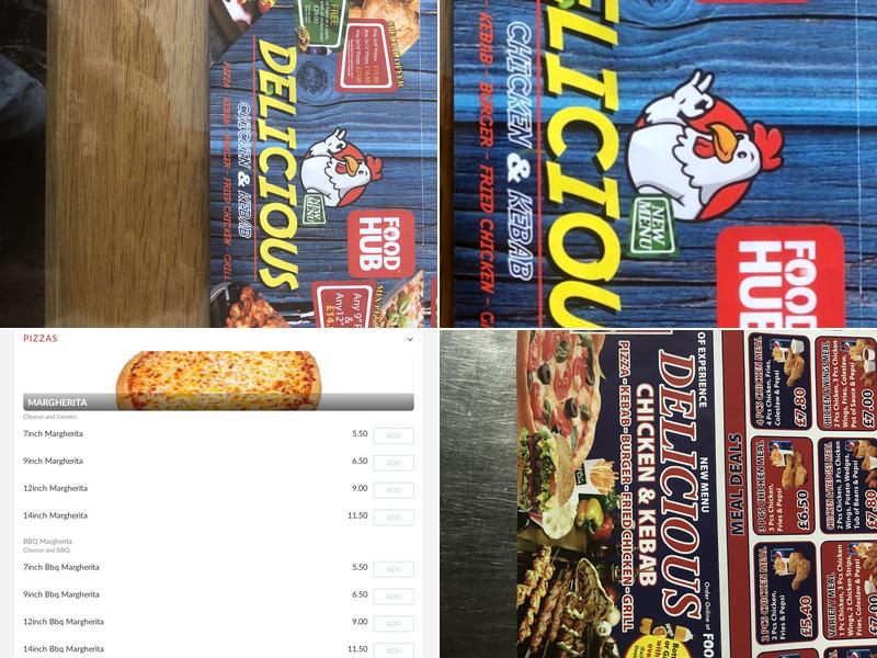 Delicious Chicken And Kebab Menu