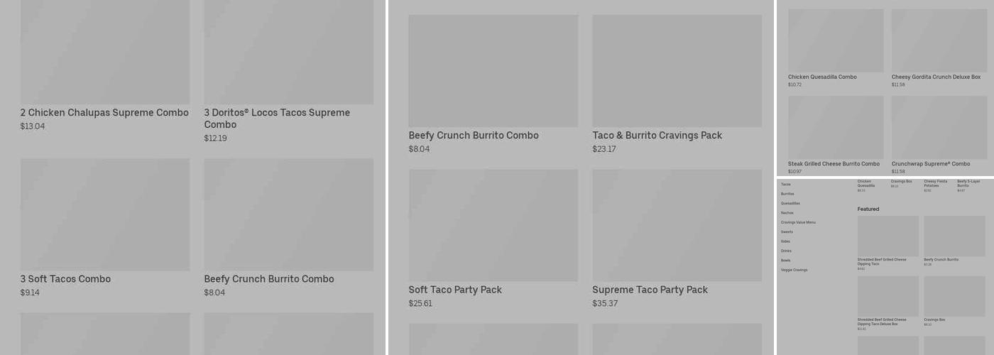 Taco Bell Menu