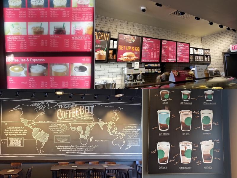 Starbucks Menu